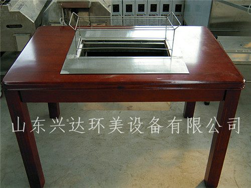 木質(zhì)烤羊腿桌